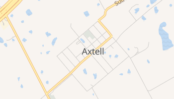 Axtell, Texas map