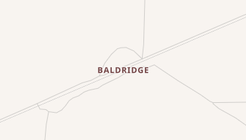 Baldridge, Texas map