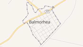 Balmorhea, Texas map