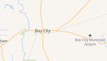 Bay City, Texas map