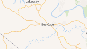 Bee Cave, Texas map