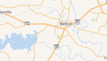 Belton, Texas map