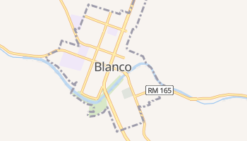 Blanco, Texas map