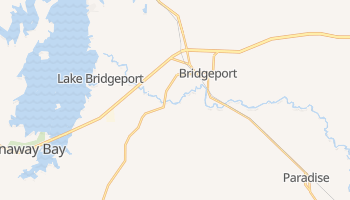 Bridgeport, Texas map