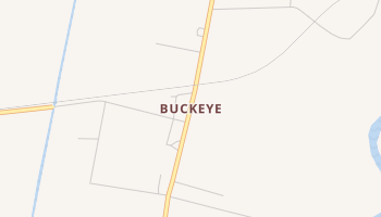 Buckeye, Texas map