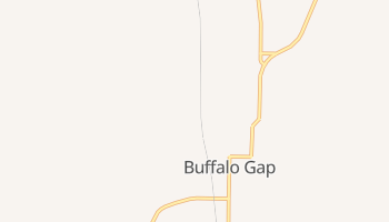 Buffalo Gap, Texas map