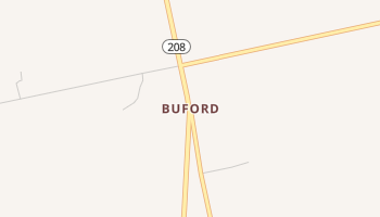 Buford, Texas map
