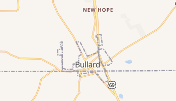 Bullard, Texas map