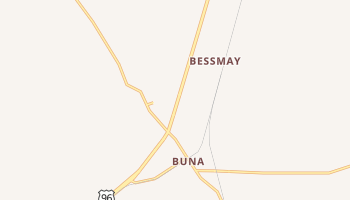 Buna, Texas map