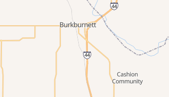 Burkburnett, Texas map