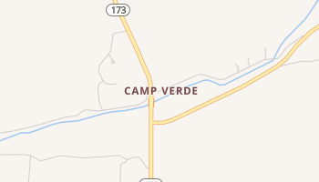 Camp Verde, Texas map