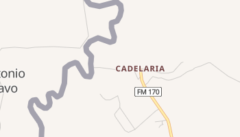 Candelaria, Texas map