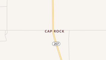 Cap Rock, Texas map