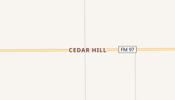 Cedar Hill, Texas map