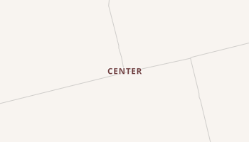 Center, Texas map