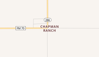 Chapman Ranch, Texas map