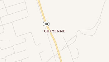 Cheyenne, Texas map