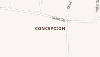 Concepcion, Texas map