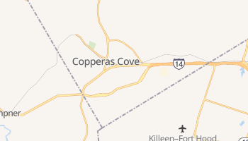 Copperas Cove, Texas map