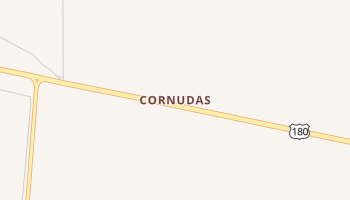 Cornudas, Texas map