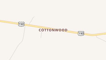 Cottonwood, Texas map
