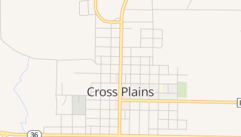 Cross Plains, Texas map