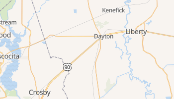 Dayton, Texas map