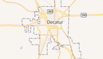 Decatur, Texas map