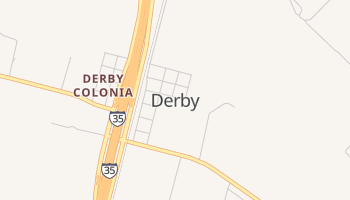 Derby, Texas map