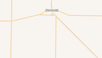 Dimmitt, Texas map