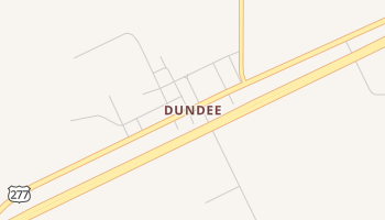 Dundee, Texas map