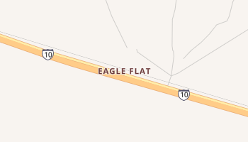 Eagle Flat, Texas map