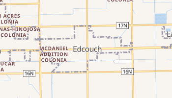 Edcouch, Texas map