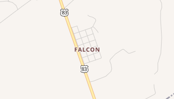 Falcon, Texas map