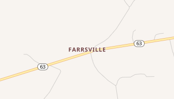 Farrsville, Texas map