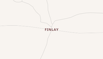 Finlay, Texas map