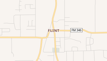 Flint, Texas map