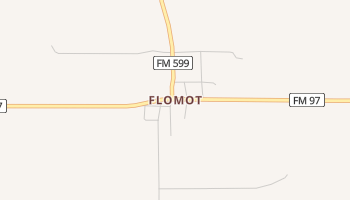 Flomot, Texas map