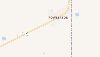 Fowlerton, Texas map