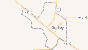 Godley, Texas map