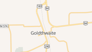 Goldthwaite, Texas map