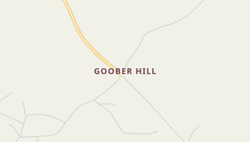 Goober Hill, Texas map