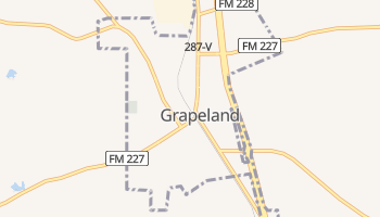 Grapeland, Texas map