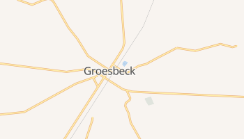 Groesbeck, Texas map