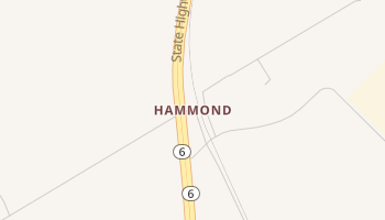 Hammond, Texas map