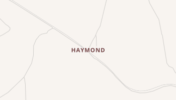 Haymond, Texas map