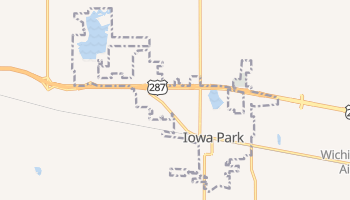 Iowa Park, Texas map