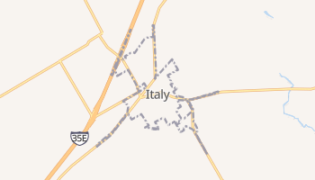 Italy, Texas map
