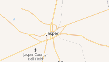 Jasper, Texas map