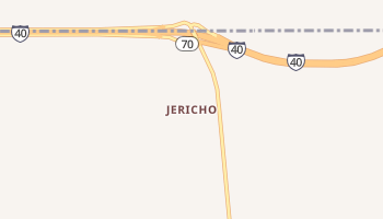 Jericho, Texas map